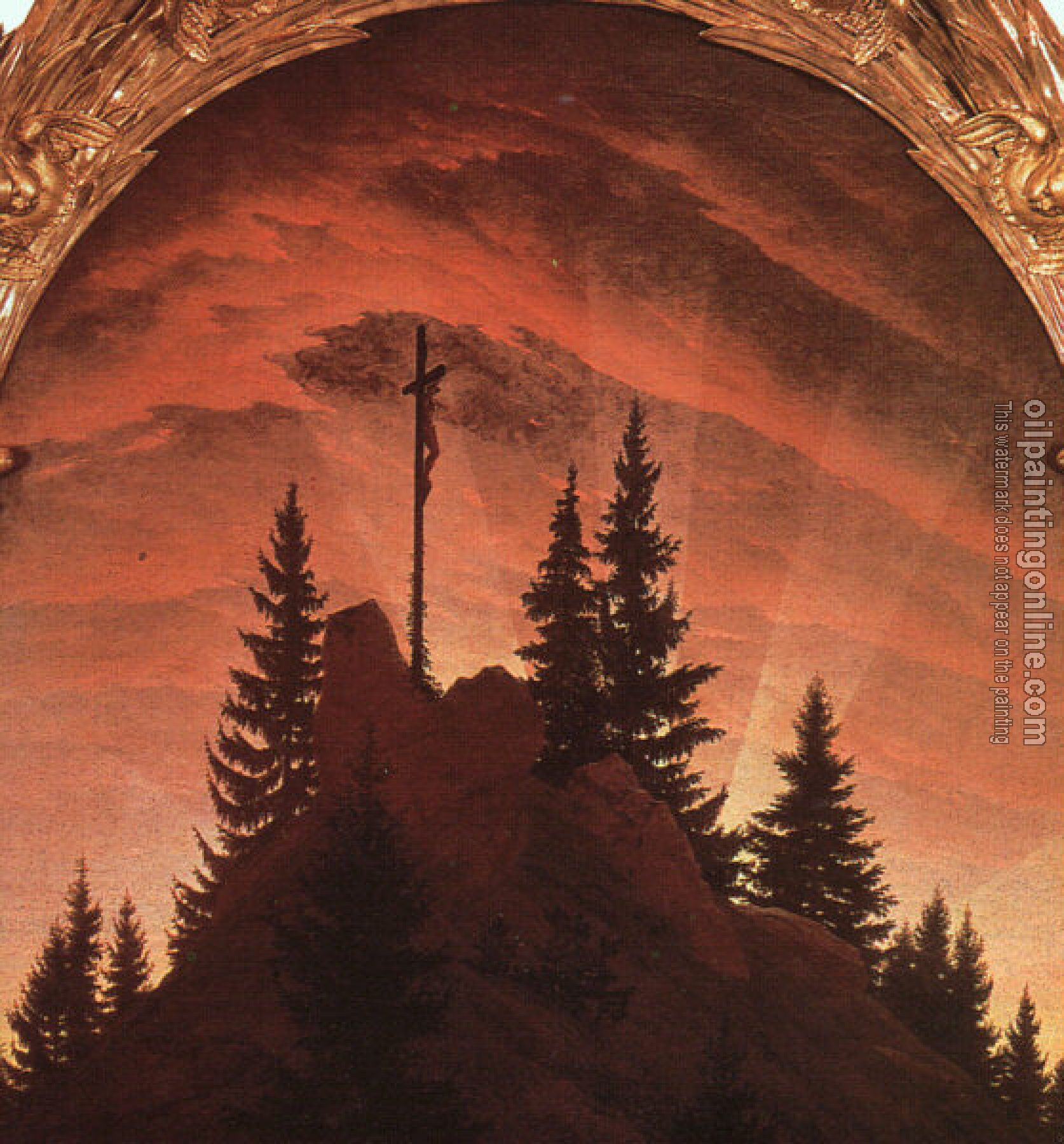 Friedrich, Caspar David - The Cross in the Mountains